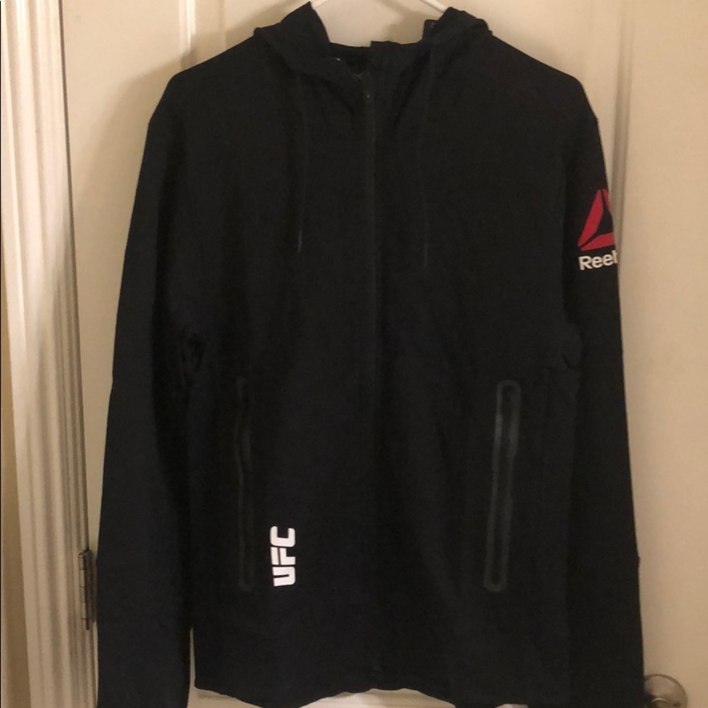 Reebok UFC small zip up athletic jacket